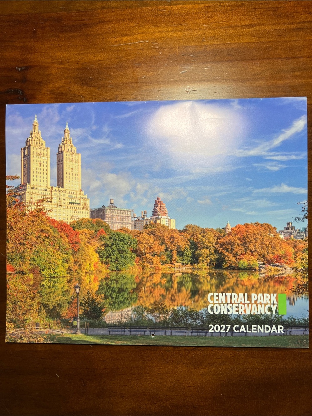 2027 Central Park Calendar - Scenic Fall Cover (Multicolor)